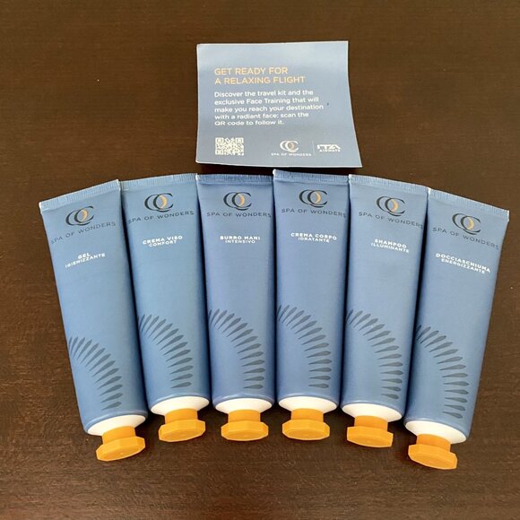 ✨2x HP✨ITA Airways Wellness On Board Set NWT - Picture 4 of 8